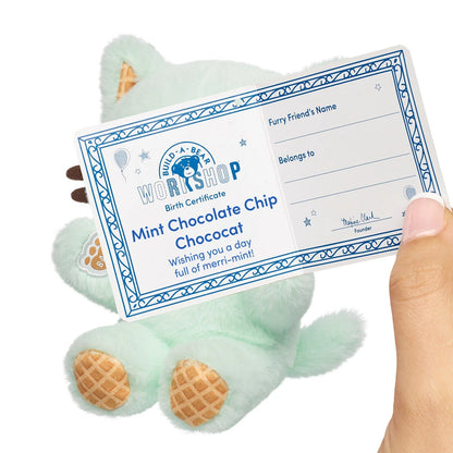 Build-A-Bear Mini Beans Mint Chocolate Chip Chococat | Build-A-Bear - US 6273