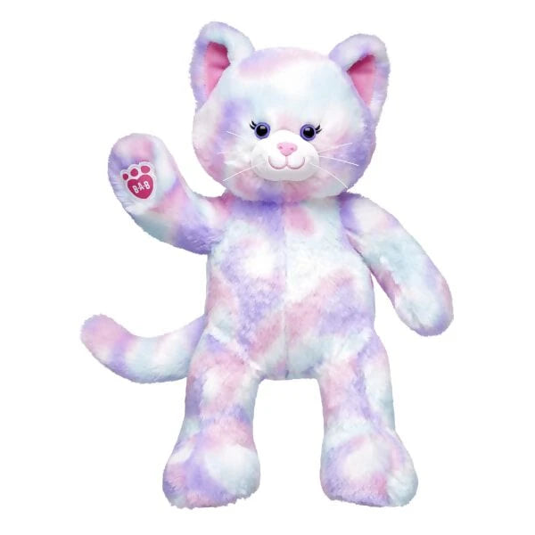 Pastel Swirl Kitty Stuffed Animal | Build-A-Bear® - US 8659