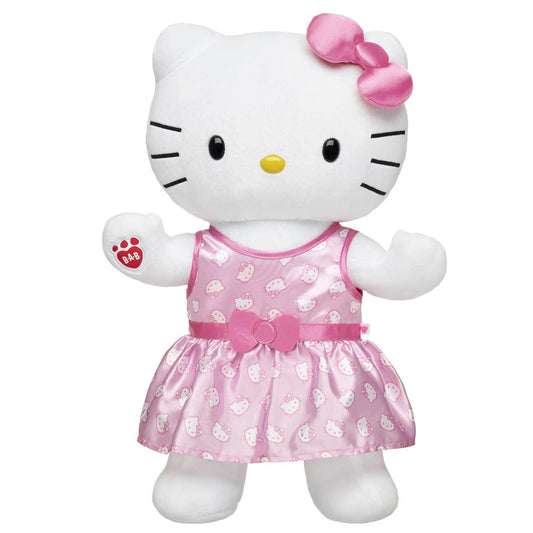 Pink Bow Hello Kitty® Plush Pink Dress Set | Build-A-Bear® - US 5078