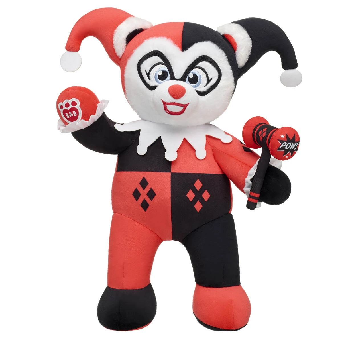 Online Exclusive Classic Harley Quinn™ Teddy Bear | Build-A-Bear® - US 7882
