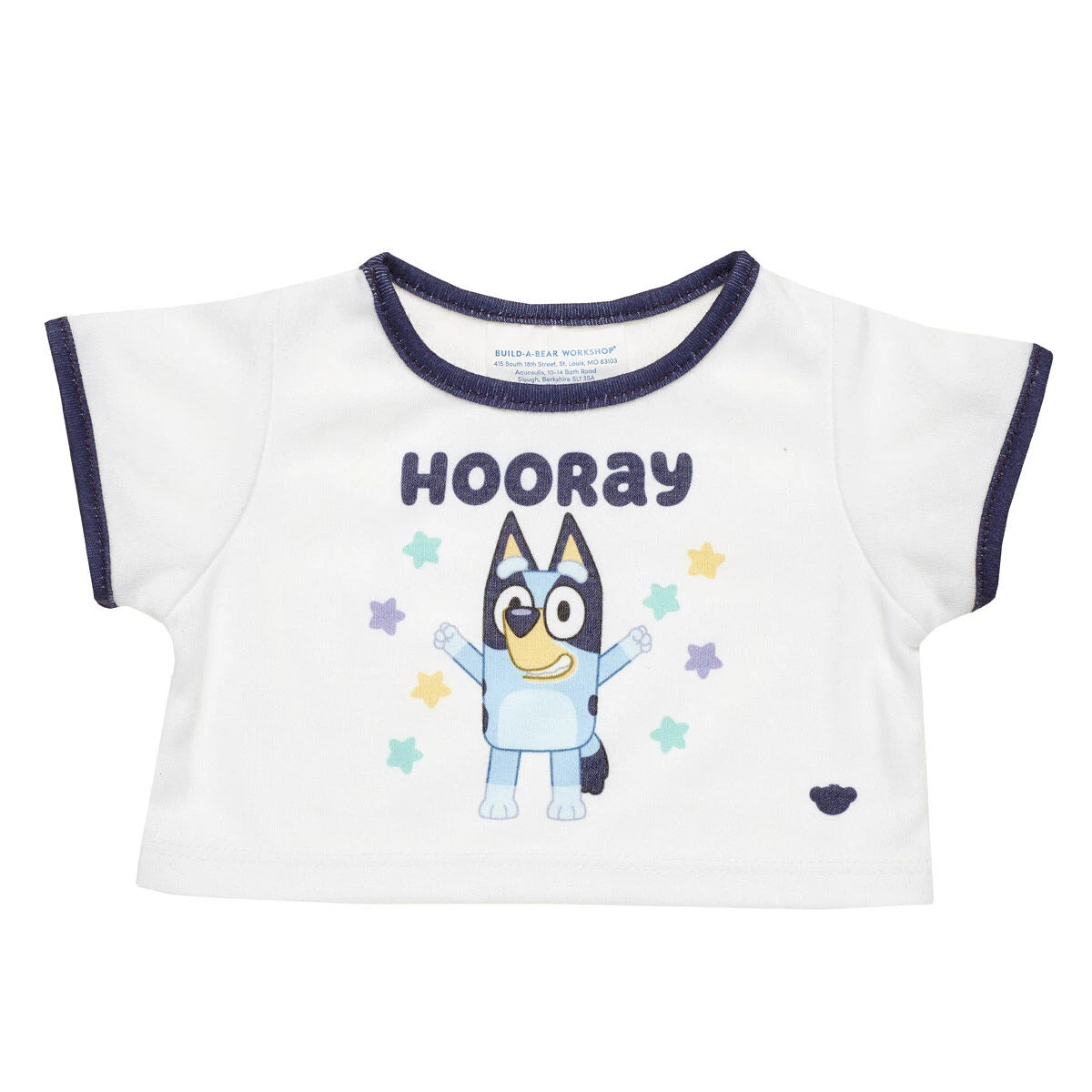 Bluey Hooray T-Shirt for Plush Toys | Build-A-Bear® - US 4995