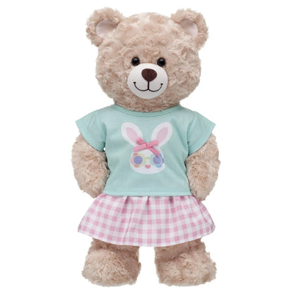 Gingham Bunny Easter Outfit 2 pc. | Build-A-Bear - US 2036