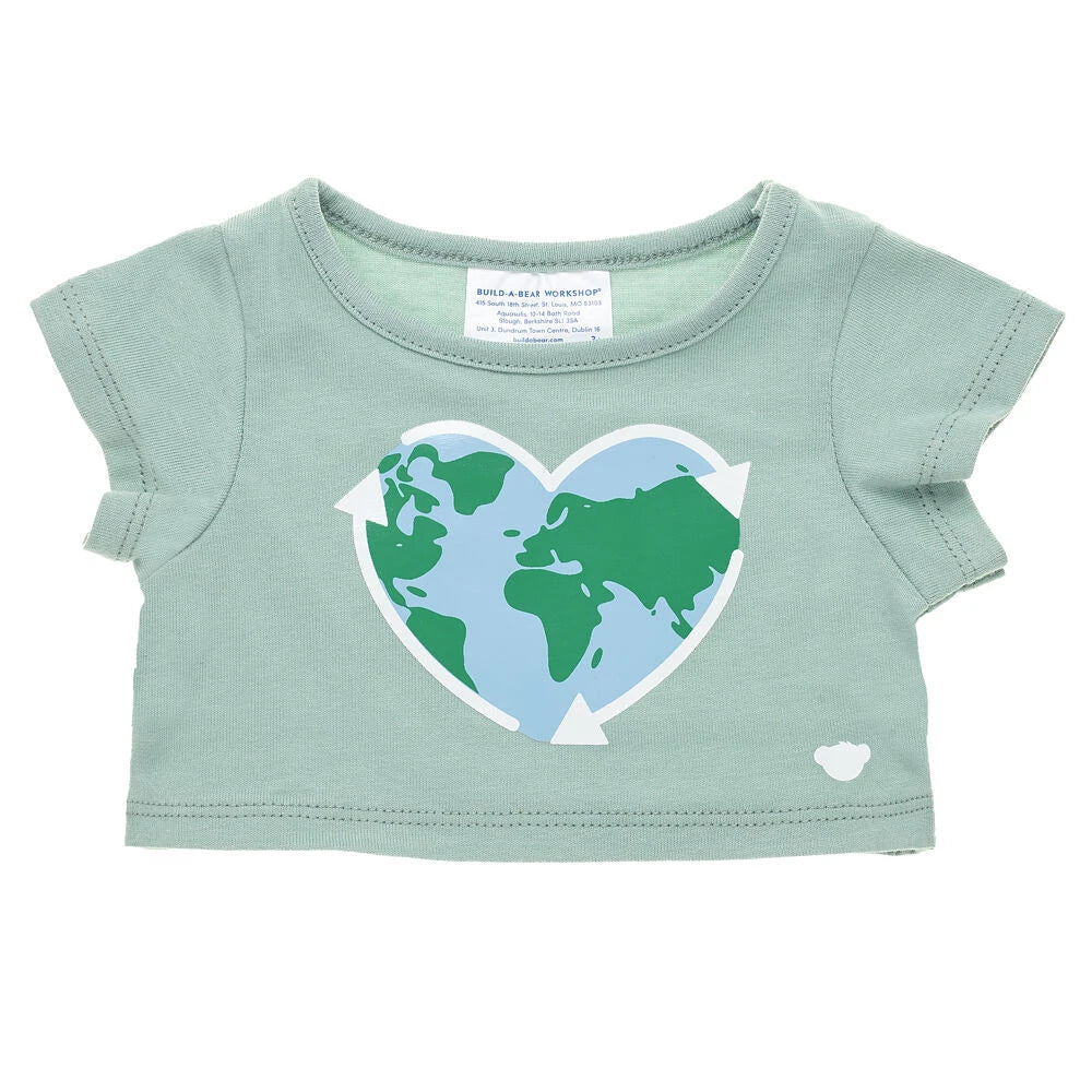 Earth Heart T-Shirt for Stuffed Animals | Build-A-Bear® - US 2215