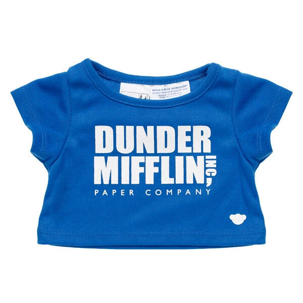 The Office Dunder Mifflin T-Shirt for Stuffed Animals | Build-A-Bear® - US 2404