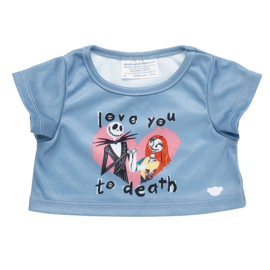 Nightmare Before Christmas Valentine's Tee for Plush Toys | Build-A-Bear® - US 2696