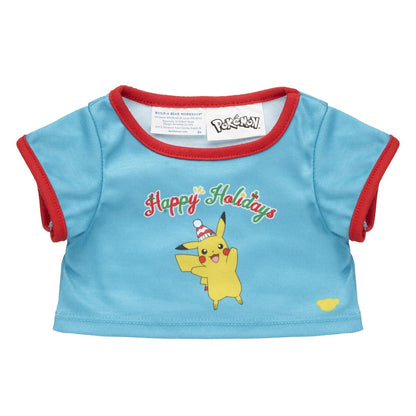 Pokémon Happy Holidays Tee for Plush Toys | Build-A-Bear® - US 8044