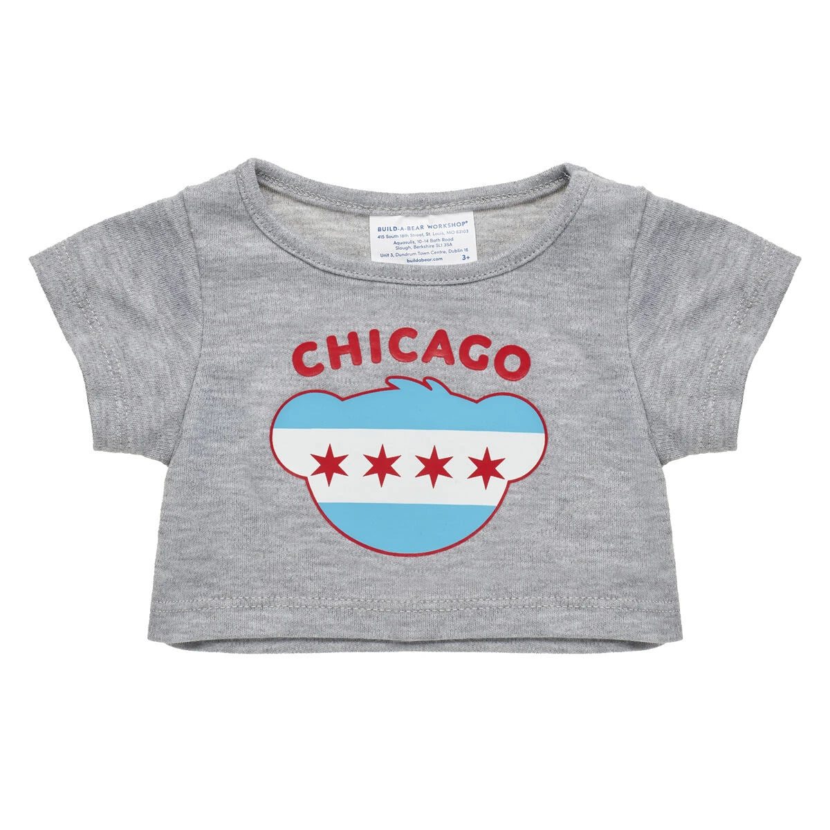 Chicago Flag T-Shirt | Build-A-Bear - US 7525