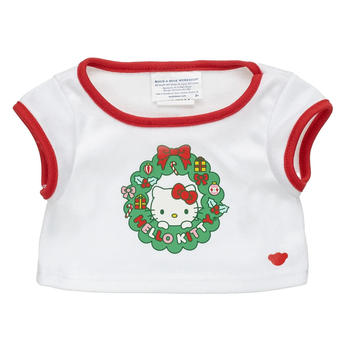 Hello Kitty® Holiday T-Shirt for Stuffed Animals | Build-A-Bear® - US 9042