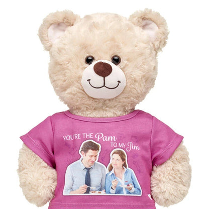 Pam and Jim The Office T-Shirt for Stuffed Animals | Build-A-Bear® - US 3613