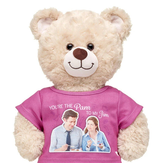 Pam and Jim The Office T-Shirt for Stuffed Animals | Build-A-Bear® - US 6615