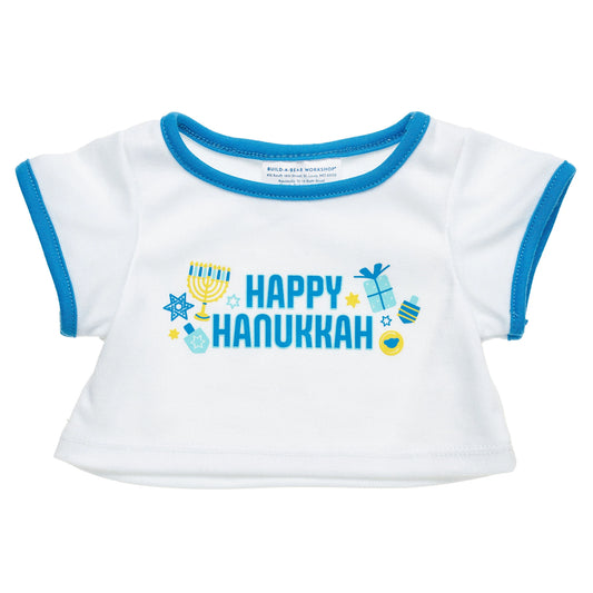 Happy Hanukkah T-Shirt for Stuffed Animals | Build-A-Bear® - US 6366