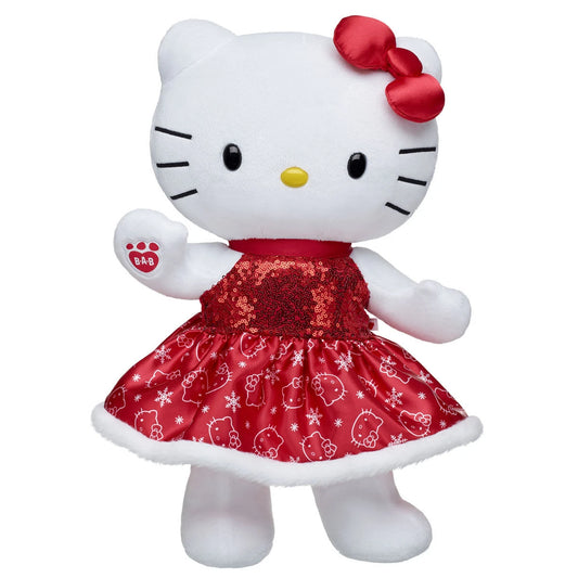 Hello Kitty® Red Holiday Dress for Plush Toys | Build-A-Bear® - US 3414