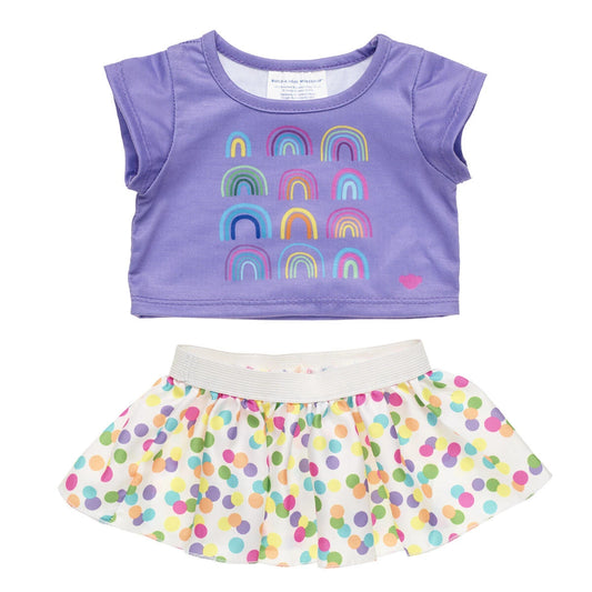 Rainbow Skirt Set 2 pc. for Plush Toys | Build-A-Bear® - US 4335