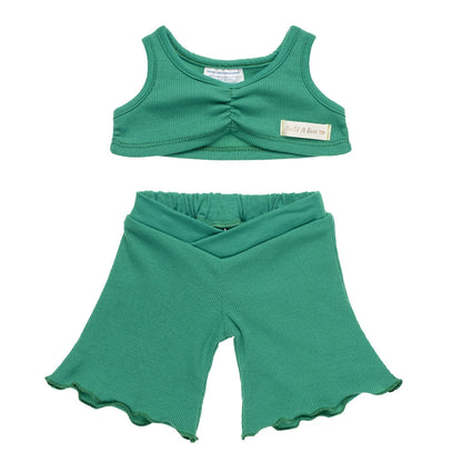 Cozy Green Outfit 2 pc. for Plush Toys | Build-A-Bear® - US 1452