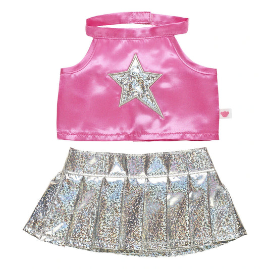 Silver Pleated Skirt Set for Plush Toys | Build-A-Bear® - US 6844