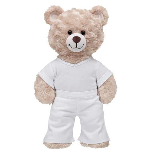 White Denim Flare Jeans | Build-A-Bear - US 2555