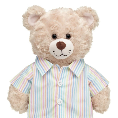Spring Stripes Button Down Shirt for Plush Toys | Build-A-Bear® - US 3174