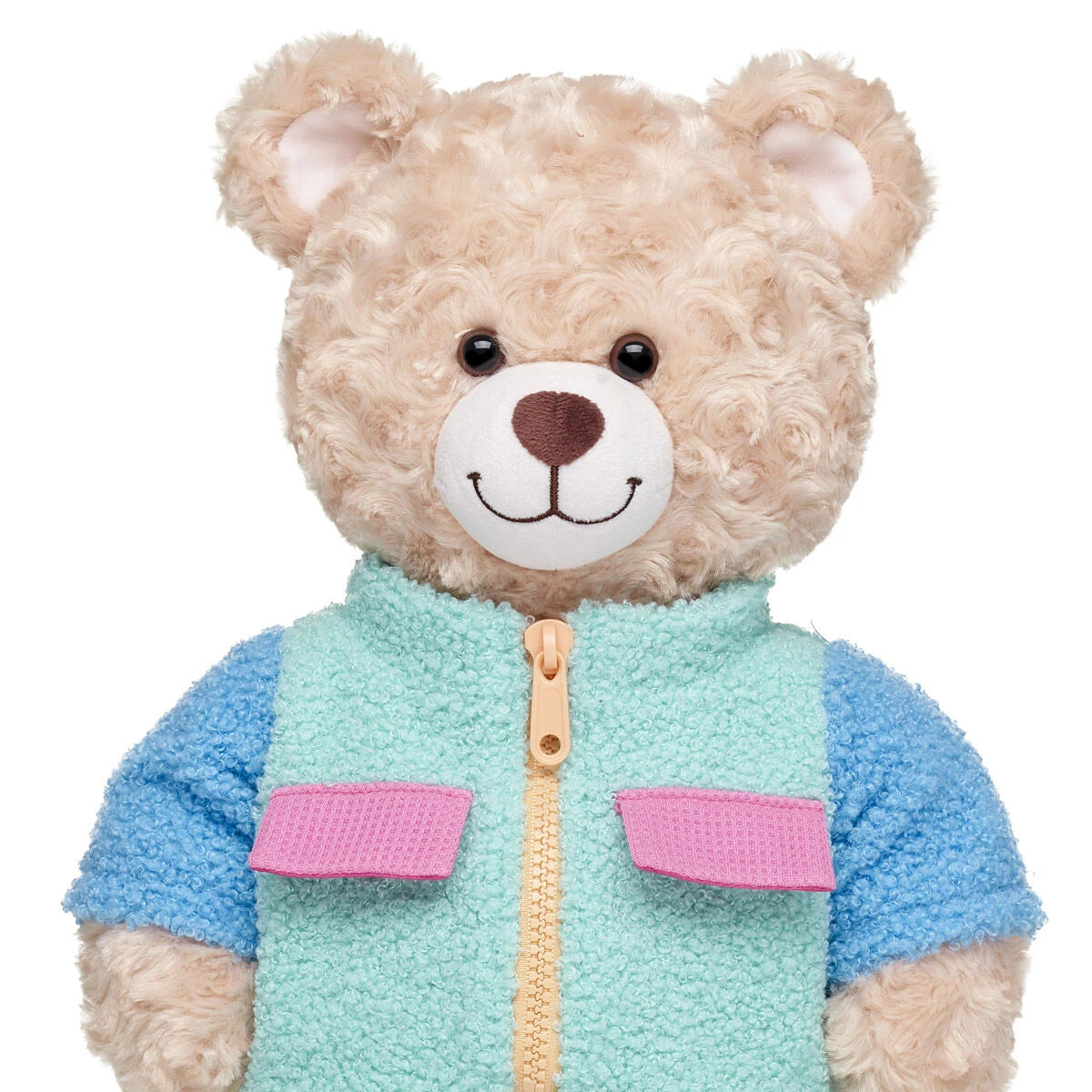 Colourful Sherpa Jacket | Build-A-Bear - US 5624