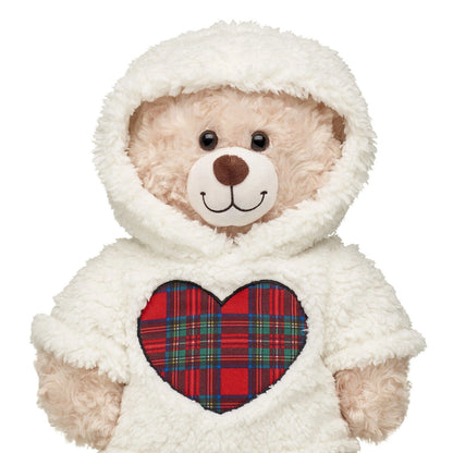 Tartan Heart Hoodie for Plush Toys | Build-A-Bear® - US 4632
