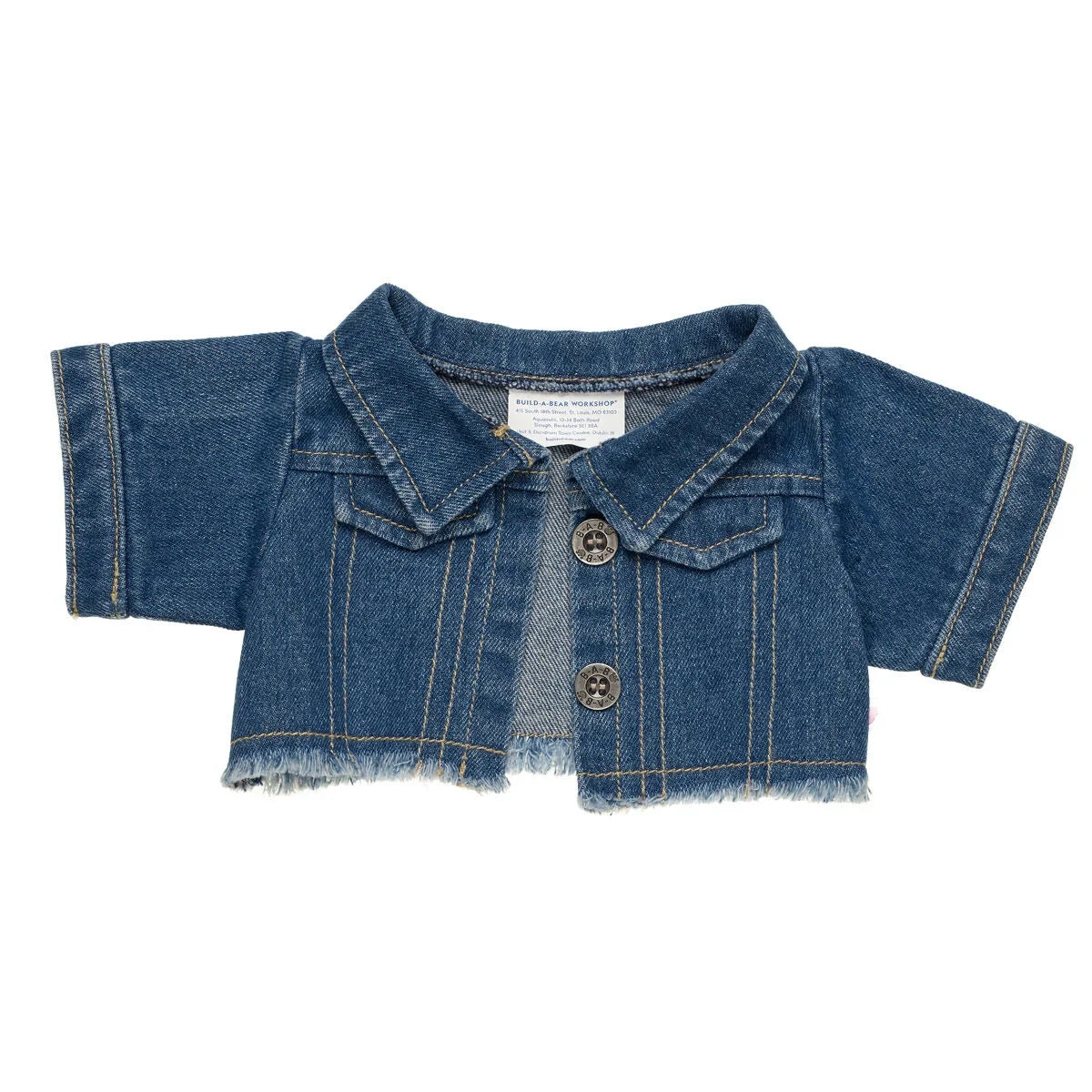 Frayed Denim Jacket for Plush Toys | Build-A-Bear® - US 6252