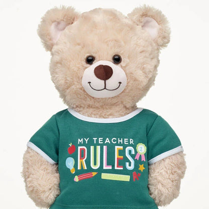 My Teacher Rules T-Shirt for Stuffed Animals | Build-A-Bear® - US 6889