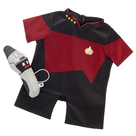 Star Trek: The Next Generation Red Uniform and Phaser Bundle | Build-A-Bear® - US 8053