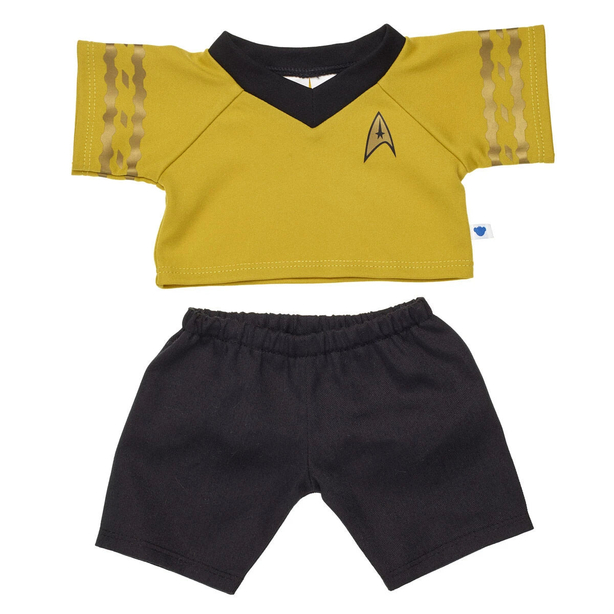 Star Trek: The Original Series Gold Uniform and Phaser Bundle | Build-A-Bear® - US 8375
