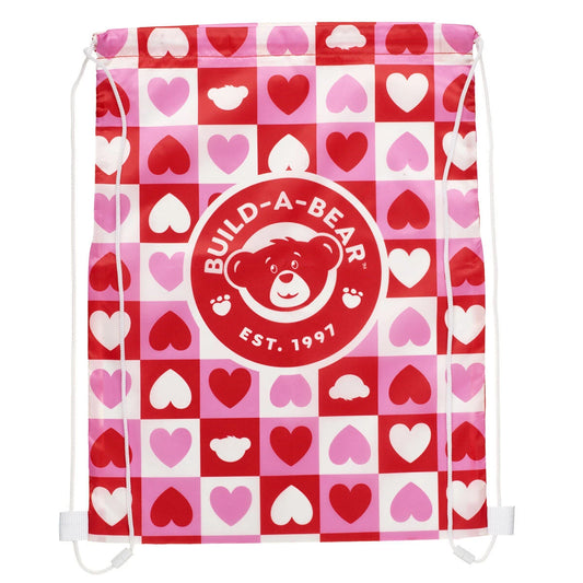 Heart Print Toy Bear Carrier | Build-A-Bear® - US 5017