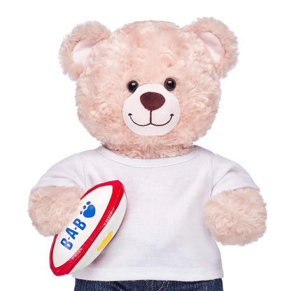 Rugby Ball for Stuffed Animals | Shop Online Now at Build-A-Bear® - US 2262