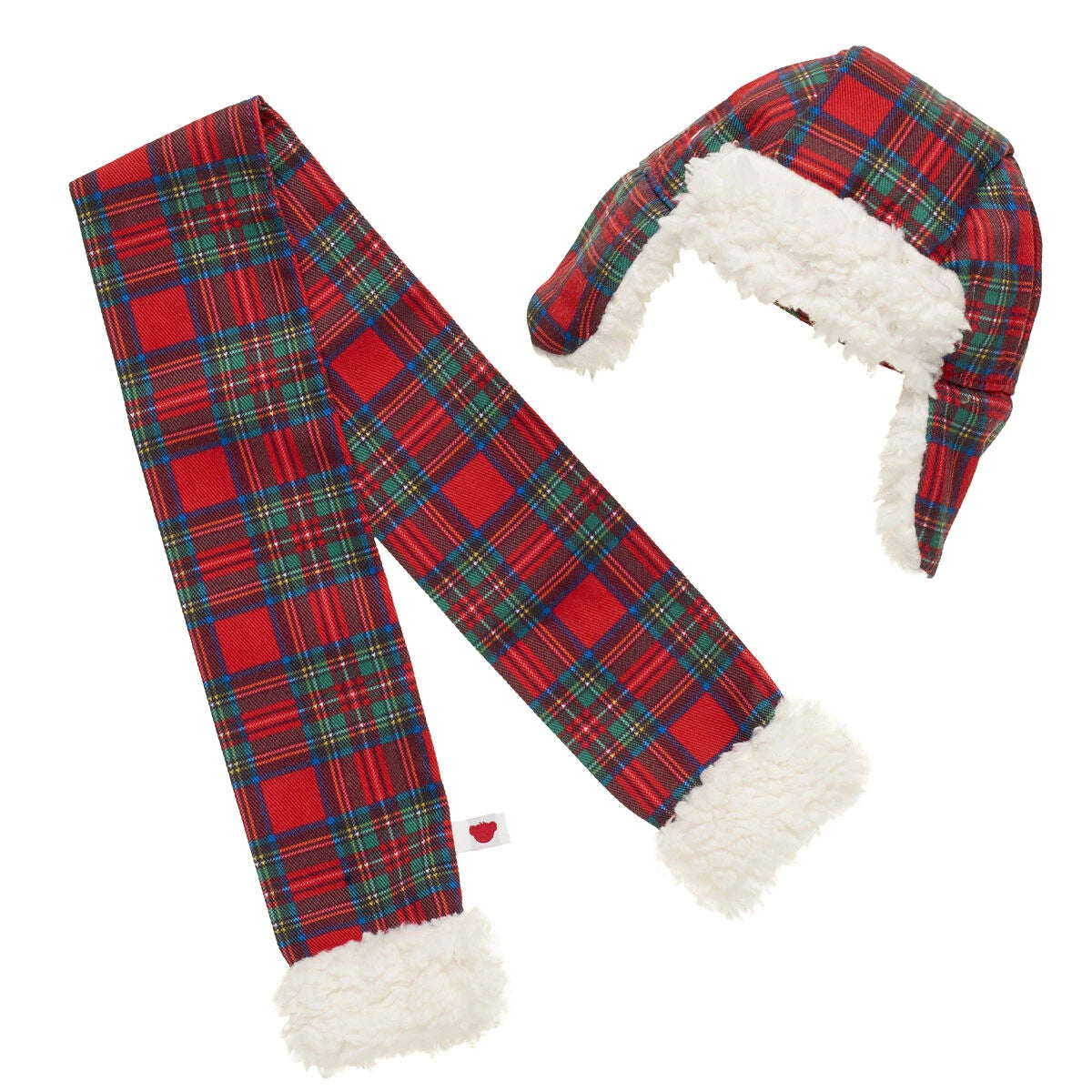 Tartan Hat and Scarf Set | Build-A-Bear® - US 5134