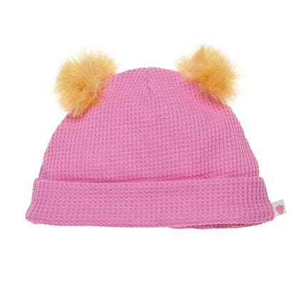 Pink Waffle Knit Beanie | Build-A-Bear - US 2191