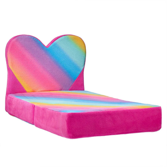 Rainbow Heart Chair Bed for Stuffed Animals | Build-A-Bear® - US 9508