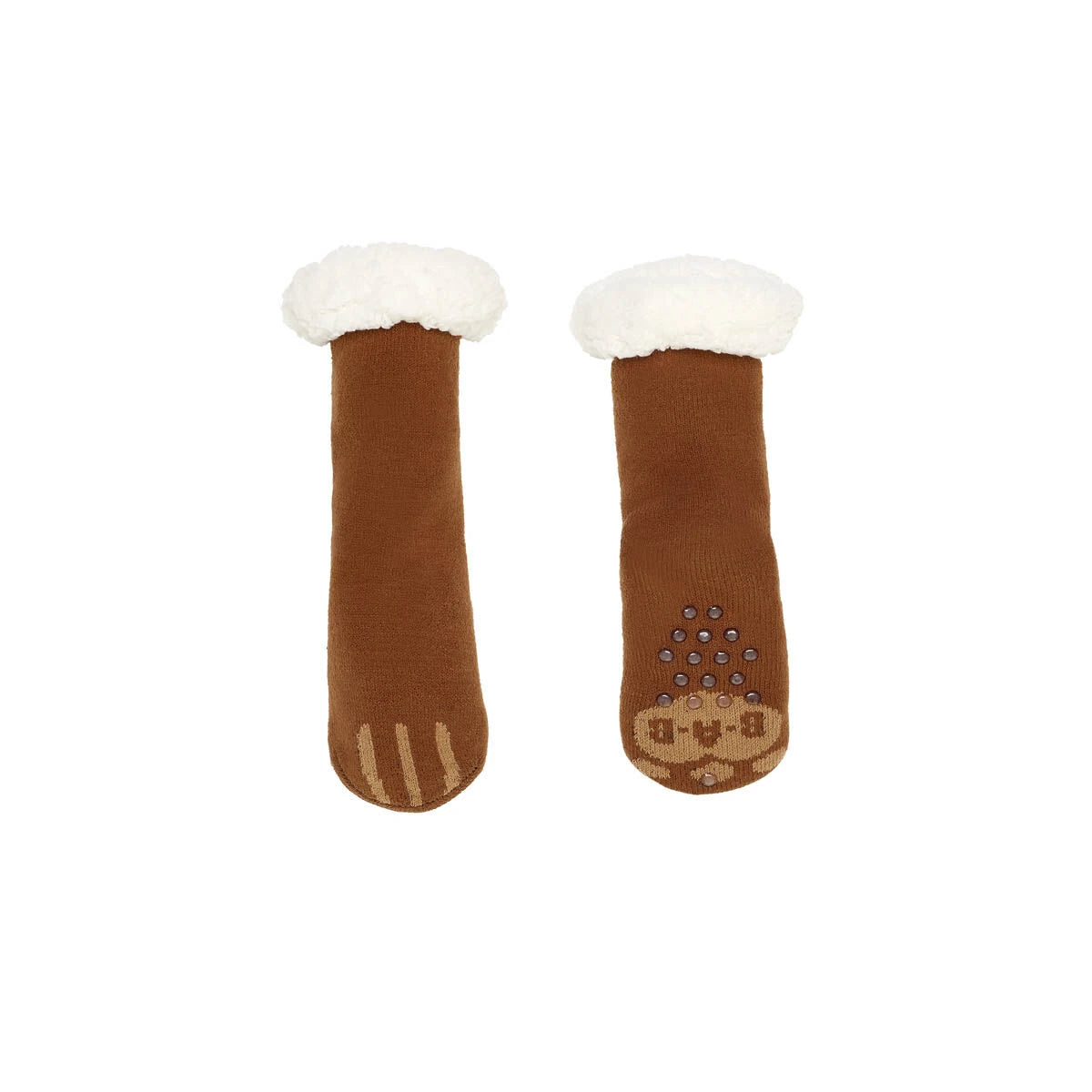 Build-A-Bear Pajama Shop™ Bear Paw Slipper Socks - Toddler, Youth &amp; Adult - US 2580