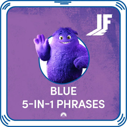 Blue 5-in-1 Phrases for Stuffed Animals | Build-A-Bear® - US 2267